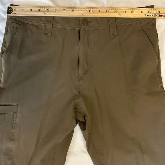 Toad & Co Lightrail Lean Pants Men Size 34x29 Brown Slim Fit Chino - Picture 9 of 10
